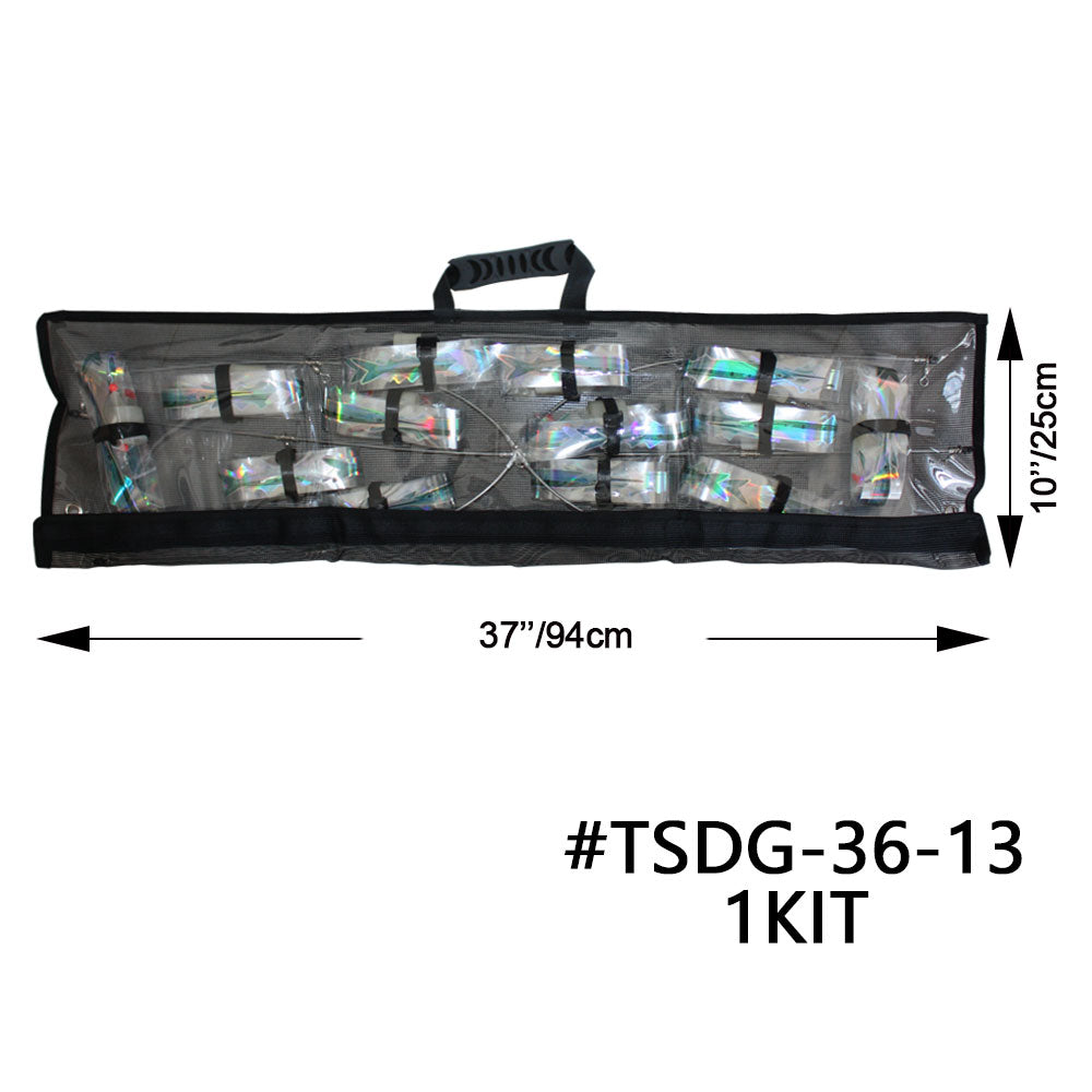 12" 24" 36" Strip Dredge Big Game Offshore Fishing Marlin Sailfish Tuna Shark