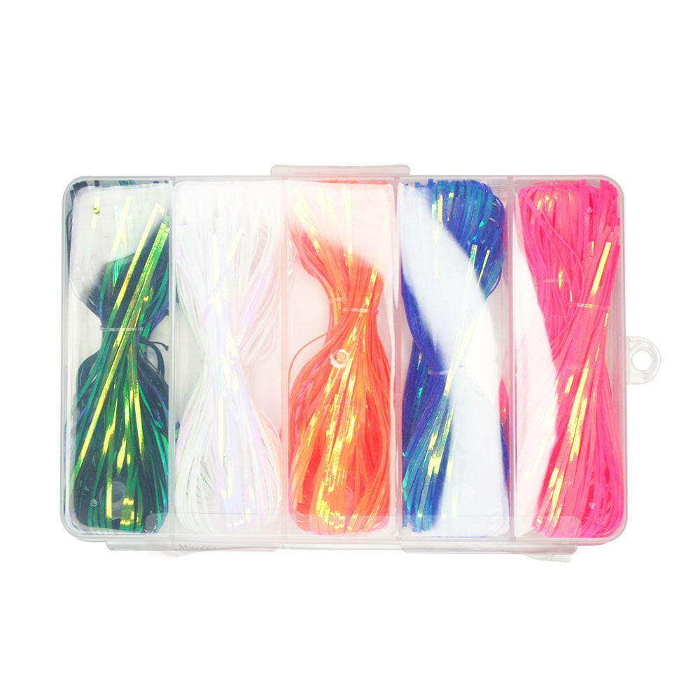 4"/10.5cm Trolling Skirts Sea Witch Fishing Lure (10 Pcs) - Viketech Offshore