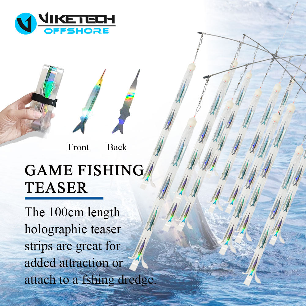 12" 24" 36" Strip Dredge Big Game Offshore Fishing Marlin Sailfish Tuna Shark