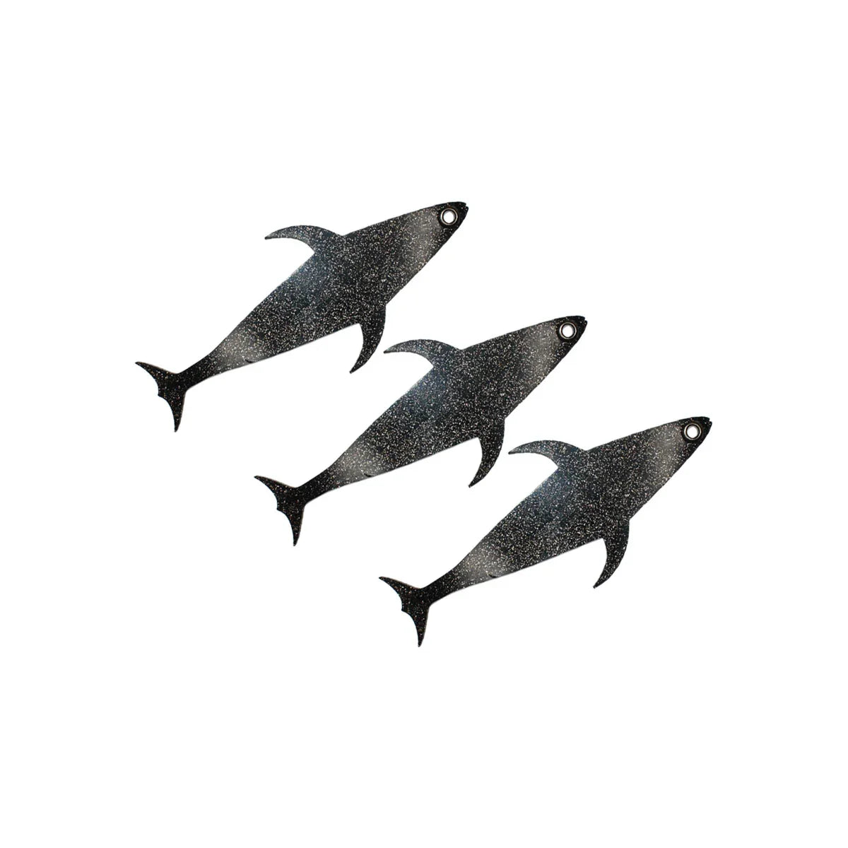10/13/16 Inches Silicone Soft Bait Lure Dredge Flap (3 Pcs)