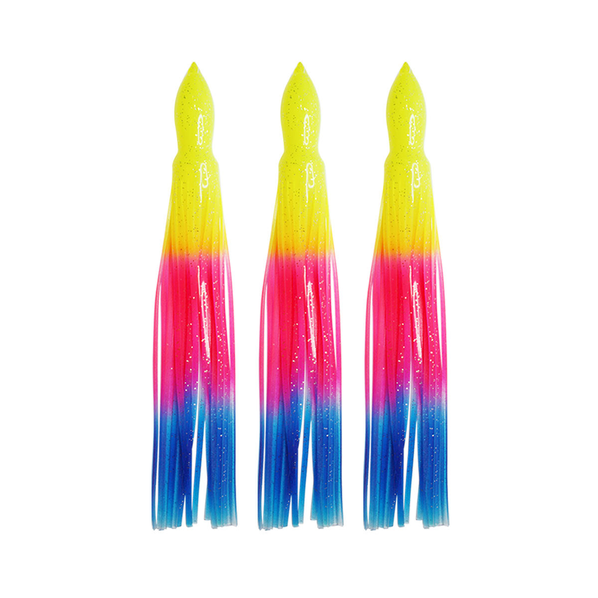 UV Soft Octopus Skirt Fishing Bait Multi Colors 12 Inch - Viketech Offshore