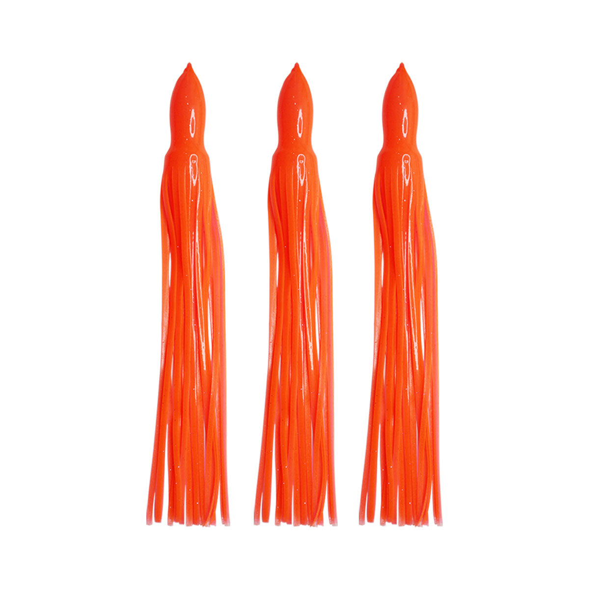 UV Soft Octopus Skirt Fishing Bait Solid Yellow 12 Inch - Viketech Offshore