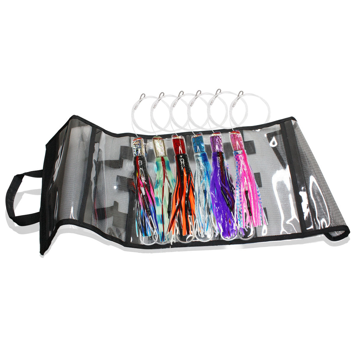RNLN18 Pre-Rigged Trolling Lure Packs - Resin 9" 3.4 oz - Viketech Offshore