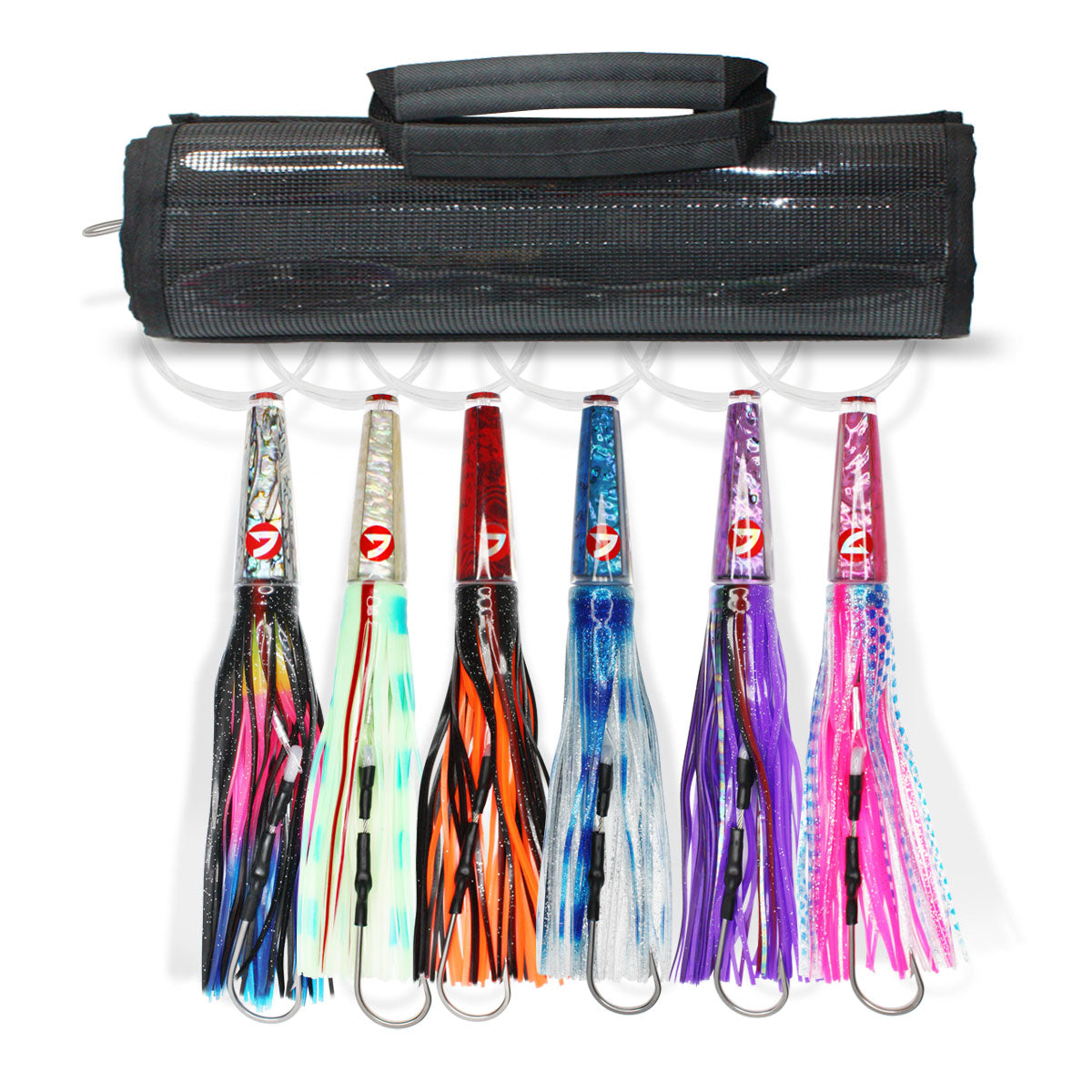 RNLN25 Pre-Rigged Trolling Lure Packs - Resin 11.4" 7oz. - Viketech Offshore