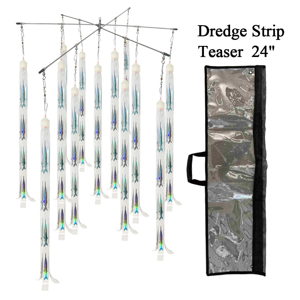12" 24" 36" Strip Dredge Big Game Offshore Fishing Marlin Sailfish Tuna Shark