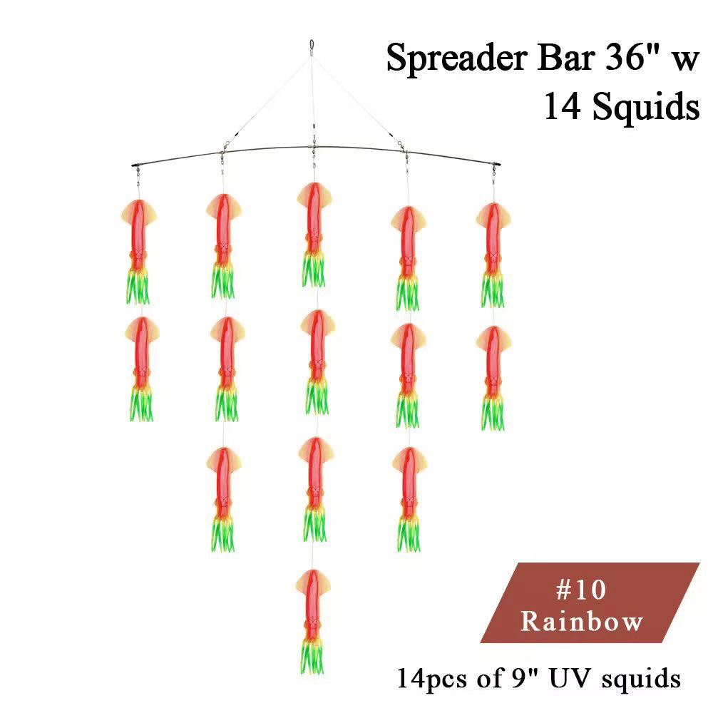 Dredging Fishing Squid Lure Set - Viketech Offshore