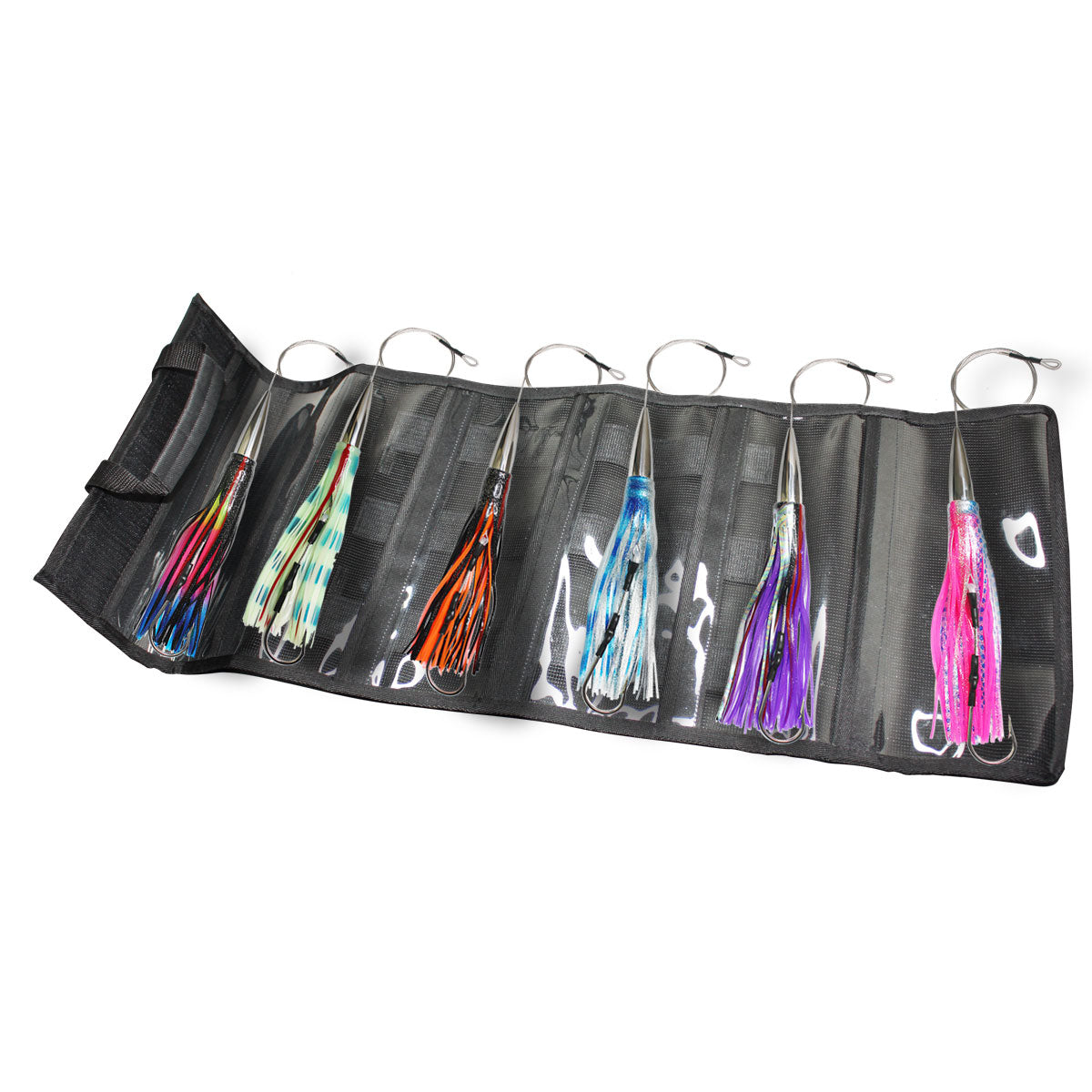 SSLN01 Pre-Rigged Trolling Lure Packs - Stainless 9.8" 8.2 oz. - Viketech Offshore