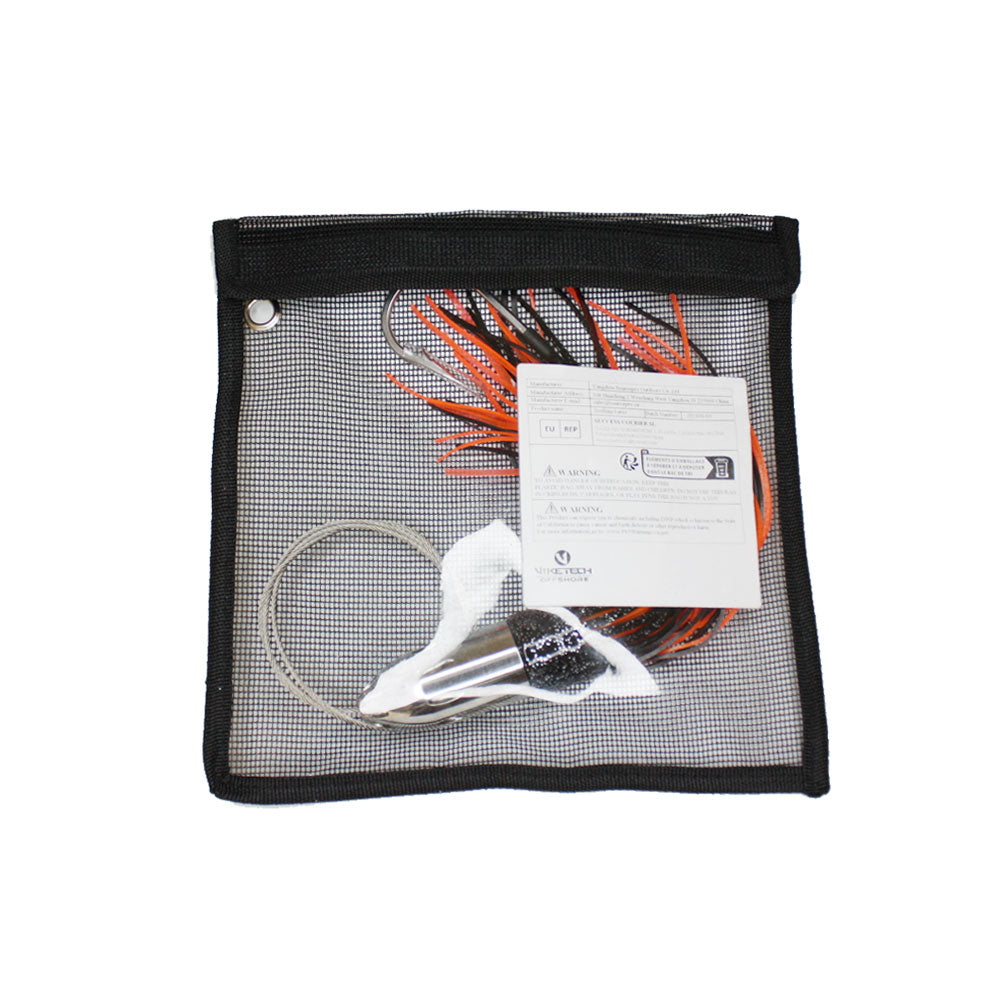 SSLN03 Stainless Trolling Lures 12.4" 18.5 oz.