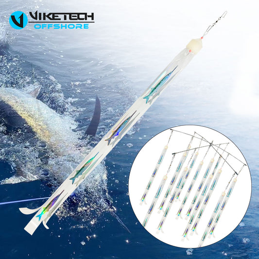 Reflective Teaser Strip – Holographic Flash Strip for Trolling