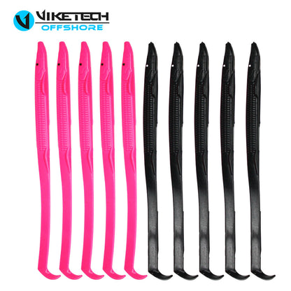 6.5" 0.15 oz Silicone Soft Trolling Lure (10 Pcs)