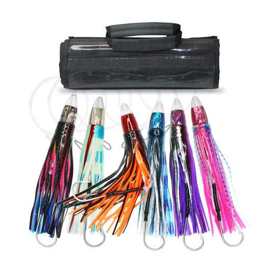 RNLN26 Pre-Rigged Trolling Lure Packs - Resin  8.6" 3.5 oz.