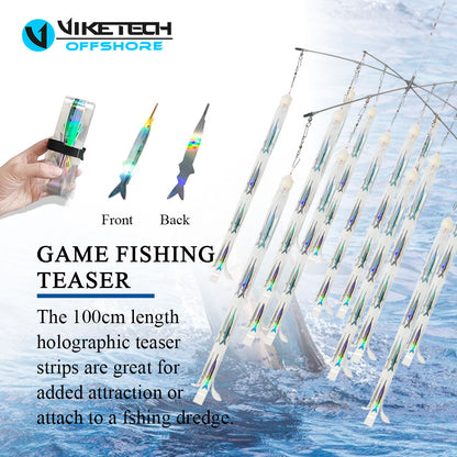 12" 24" 36" Strip Dredge Big Game Offshore Fishing Marlin Sailfish Tuna Shark