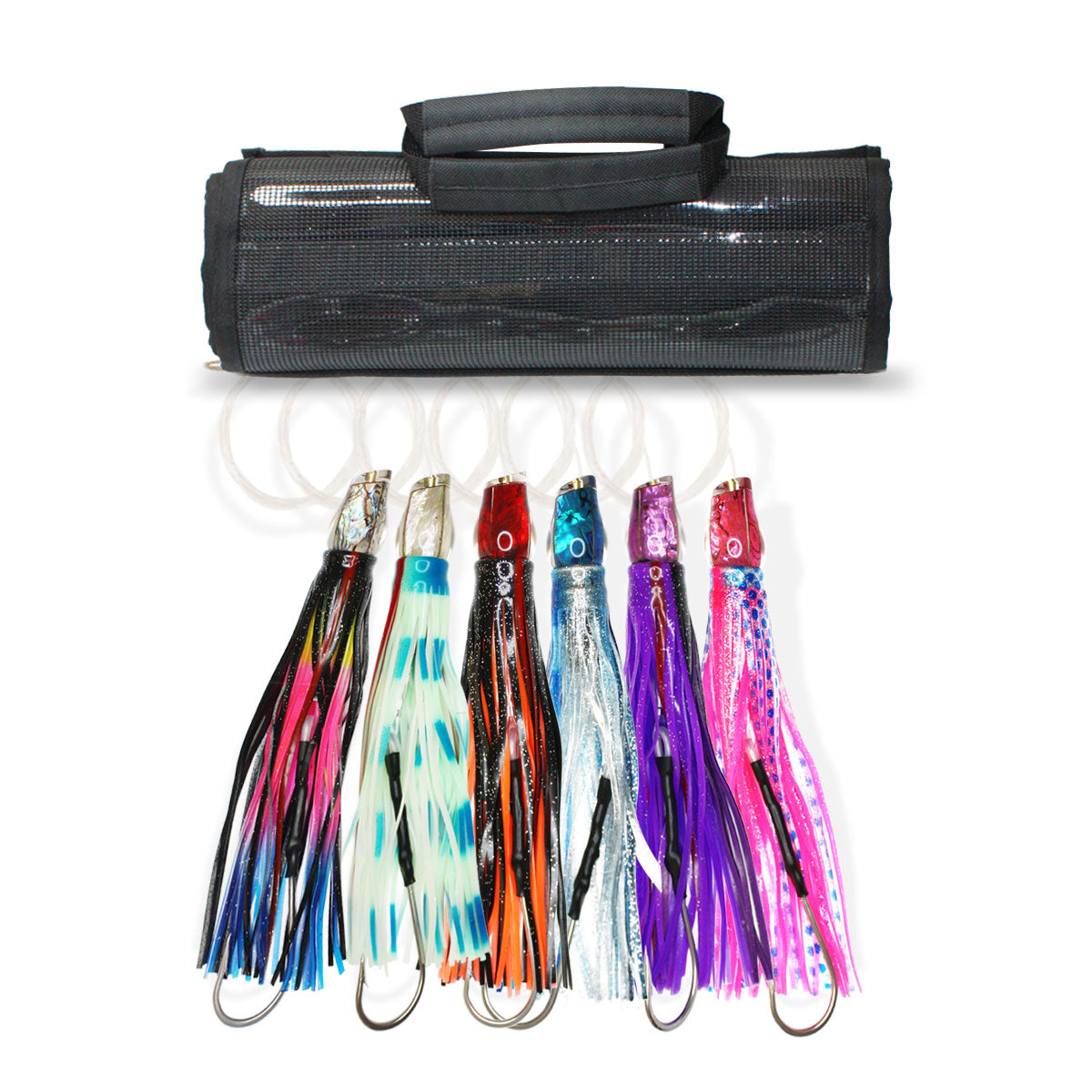 RNLN01 Pre-Rigged Trolling Lure Packs - Resin 8.9" 3.8 oz. - Viketech Offshore