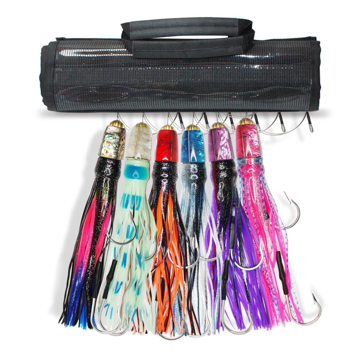 RNLN03 Pre-Rigged Trolling Lure Packs - Resin 12" 7.2 oz. - Viketech Offshore