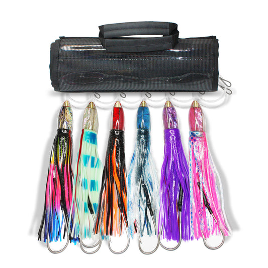 RNLN04 Pre-Rigged Trolling Lure Packs - Resin 9" 4 oz. - Viketech Offshore