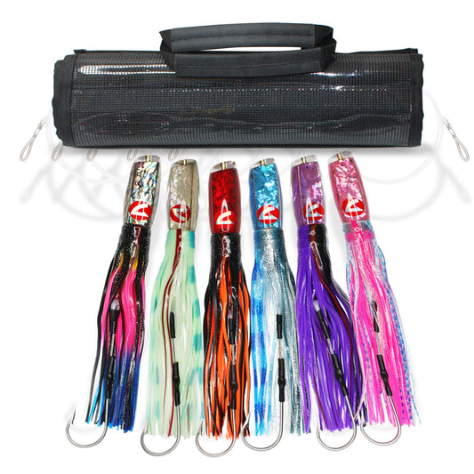RNLN11 Pre-Rigged Trolling Lure Packs - Resin 12" 9.6 oz. - Viketech Offshore
