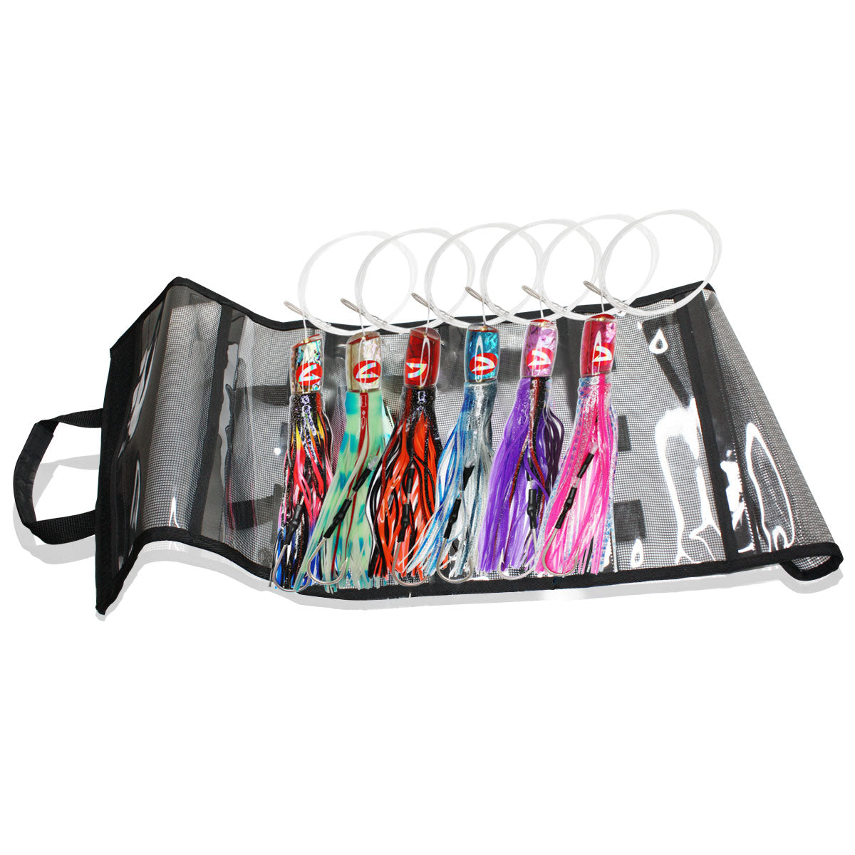 RNLN19 Pre-Rigged Trolling Lure Packs - Resin 10" 5.5 oz. - Viketech Offshore