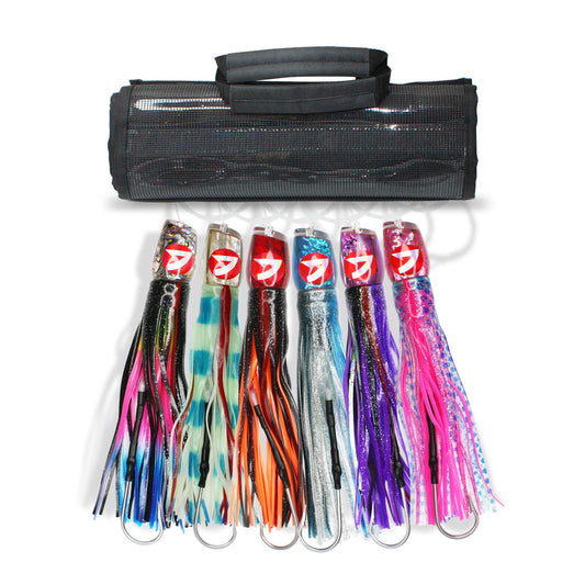 RNLN20 Pre-Rigged Trolling Lure Packs - Resin 9" 4 oz. - Viketech Offshore