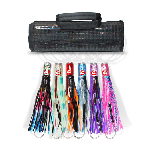 RNLN23 Pre-Rigged Trolling Lure Packs - Resin 8.6" 3.7 oz. - Viketech Offshore