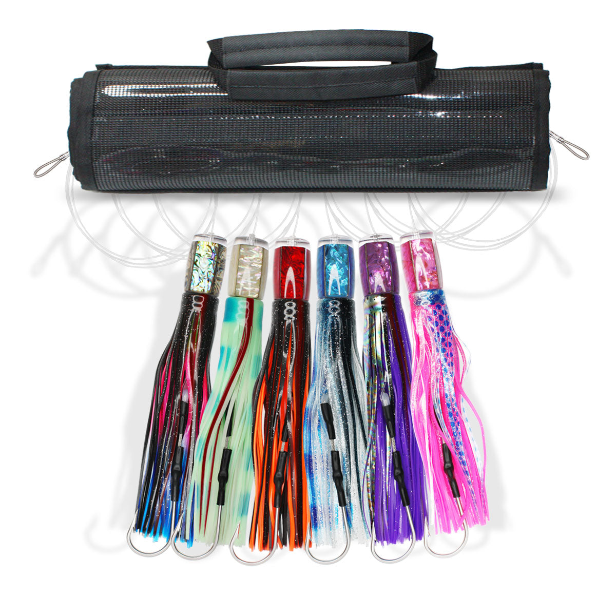 RNLN24 Pre-Rigged Trolling Lure Packs - Resin 9.8" 6 oz. - Viketech Offshore