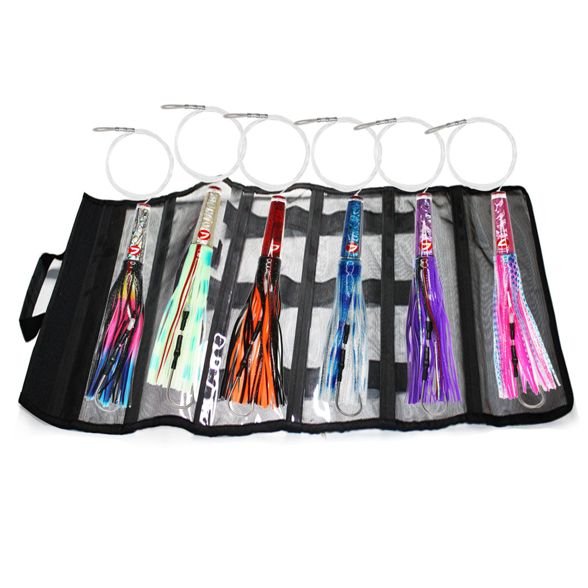 RNLN25 Pre-Rigged Trolling Lure Packs - Resin 11.4" 7oz. - Viketech Offshore