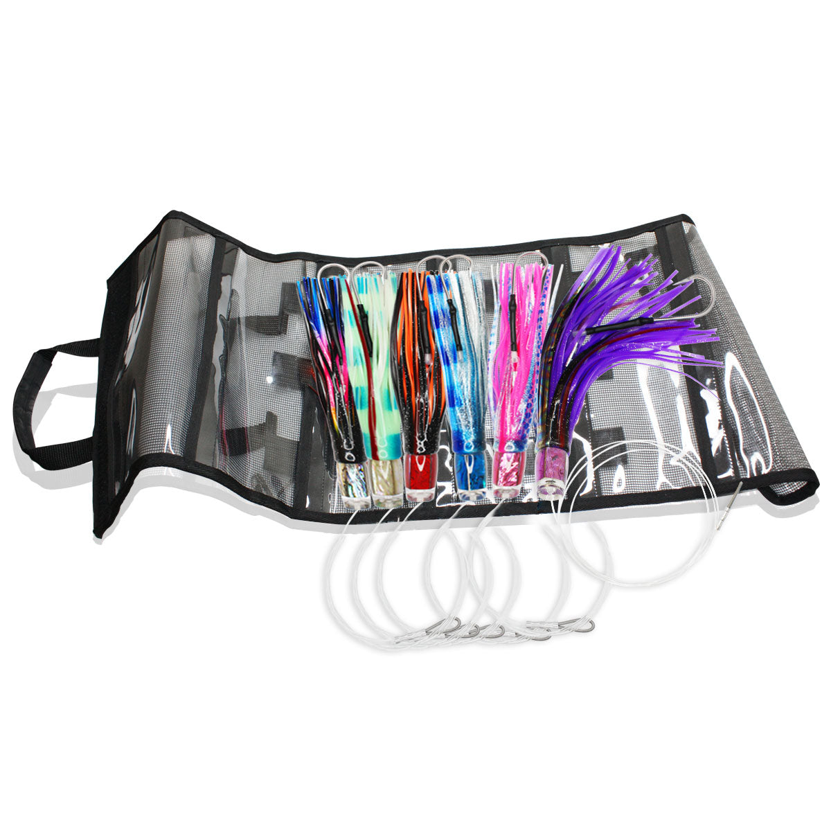 RNLN28 Pre-Rigged Trolling Lure Packs - Resin 8.3" 3.3 oz. - Viketech Offshore