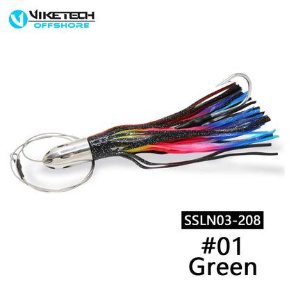 SSLN03-208 Stainless Trolling Lures 9.4" 8.7 oz.
