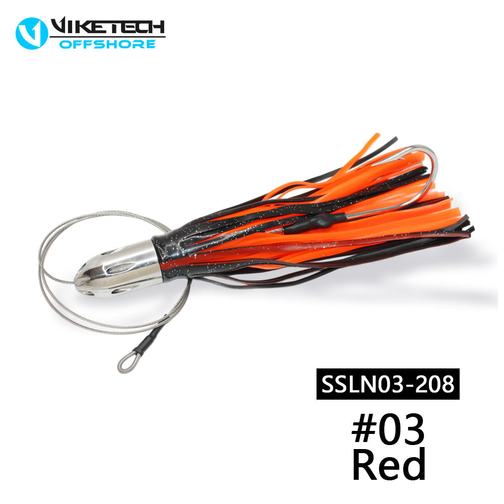 SSLN03-208 Stainless Trolling Lures 9.4" 8.7 oz.
