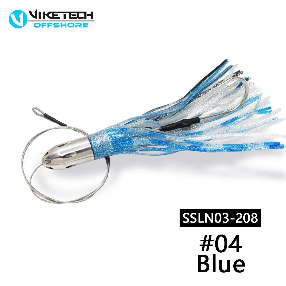 SSLN03-208 Stainless Trolling Lures 9.4" 8.7 oz.