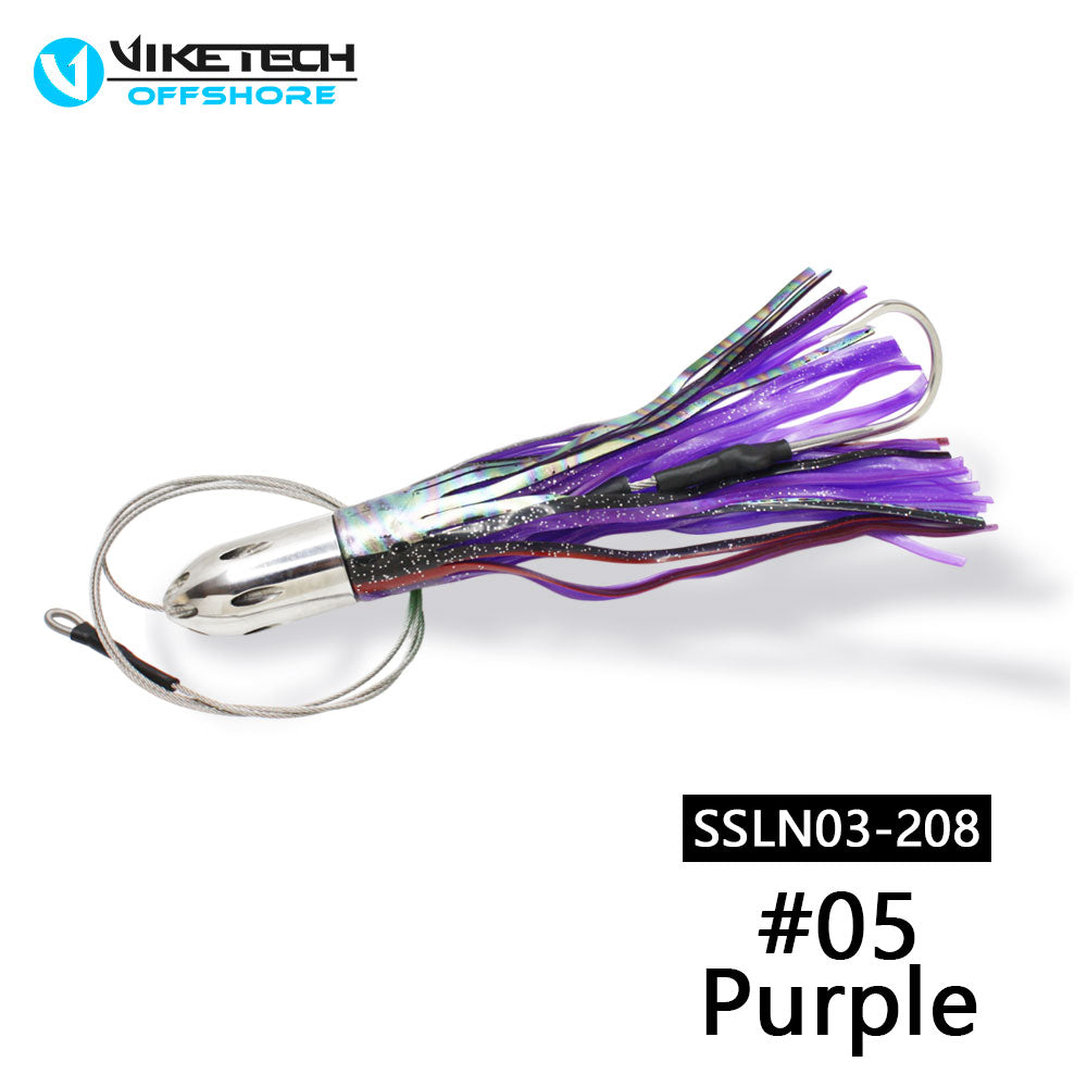 SSLN03-208 Stainless Trolling Lures 9.4" 8.7 oz.