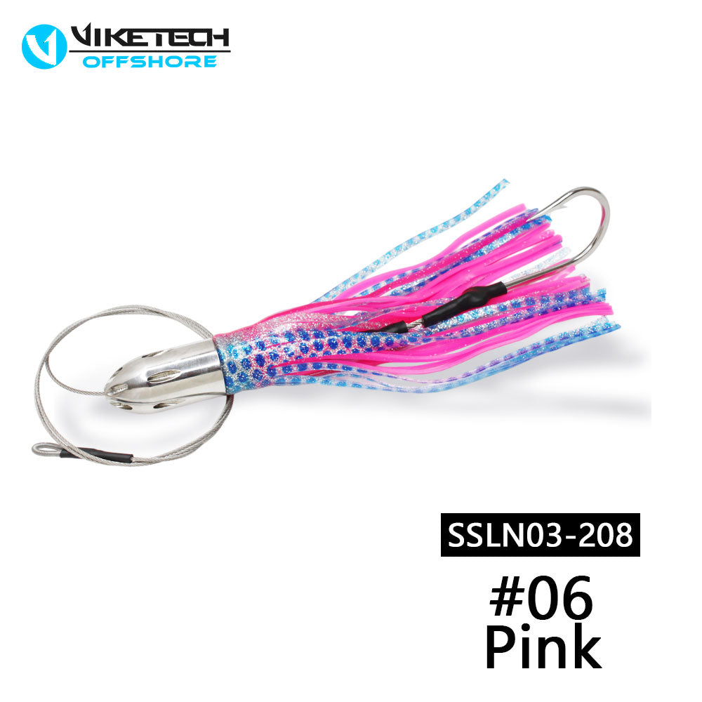 SSLN03-208 Stainless Trolling Lures 9.4" 8.7 oz.