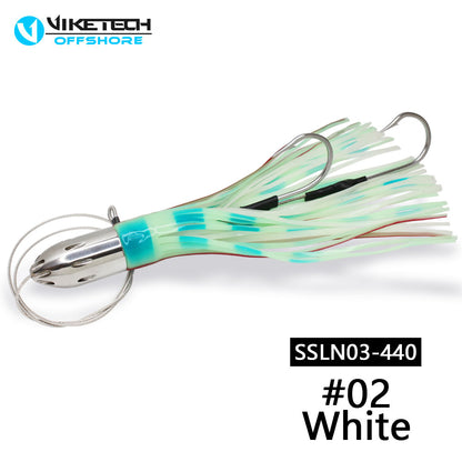 SSLN03 Stainless Trolling Lures 12.4" 18.5 oz.