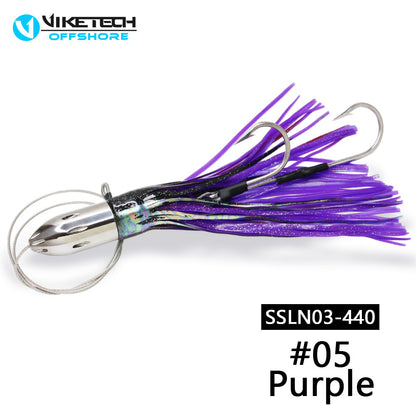 SSLN03 Stainless Trolling Lures 12.4" 18.5 oz.