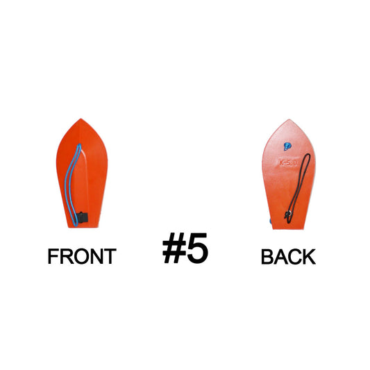 Planer Dive Board K-Type with Thread - Lightweight Trolling Diving Board for Deep Sea Fishing, Multiple Sizes