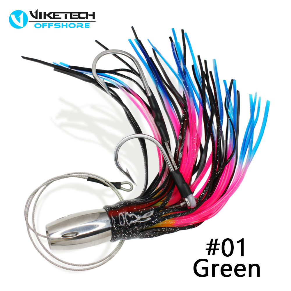 SSLN02 Stainless Trolling Lures 12.2" 14.8 oz.