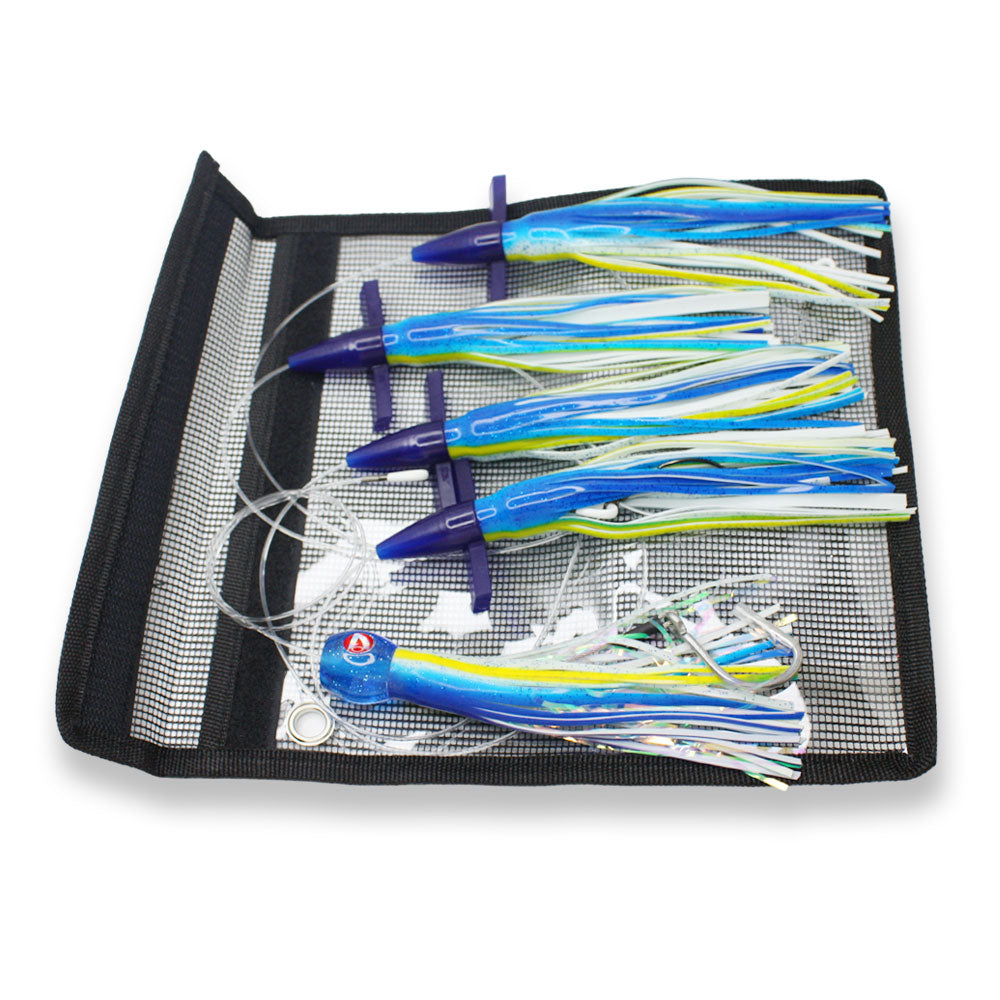 Resin Head 3D Eyes Bird Head Chain - Professional High Speed Wahoo Lures for Big Game Tackle Shop - Tuna & Marlin Series