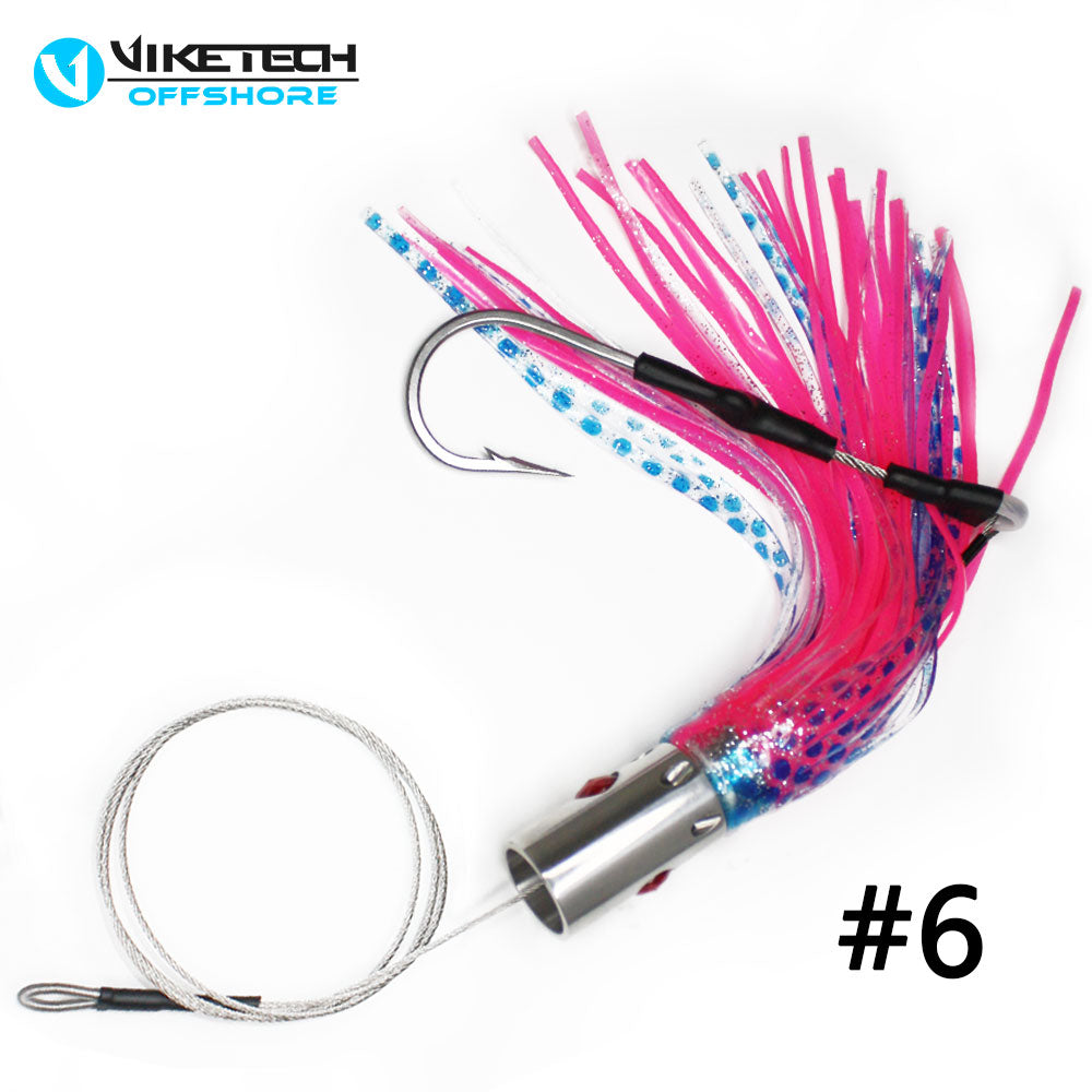 SSLN06 Stainless Trolling Lures 9.4" 5.6 oz.