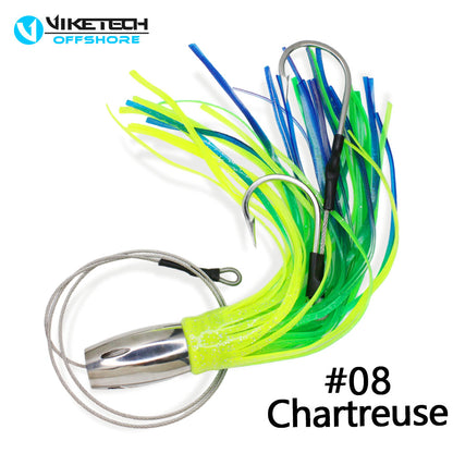 SSLN02 Stainless Trolling Lures 12.2" 14.8 oz.
