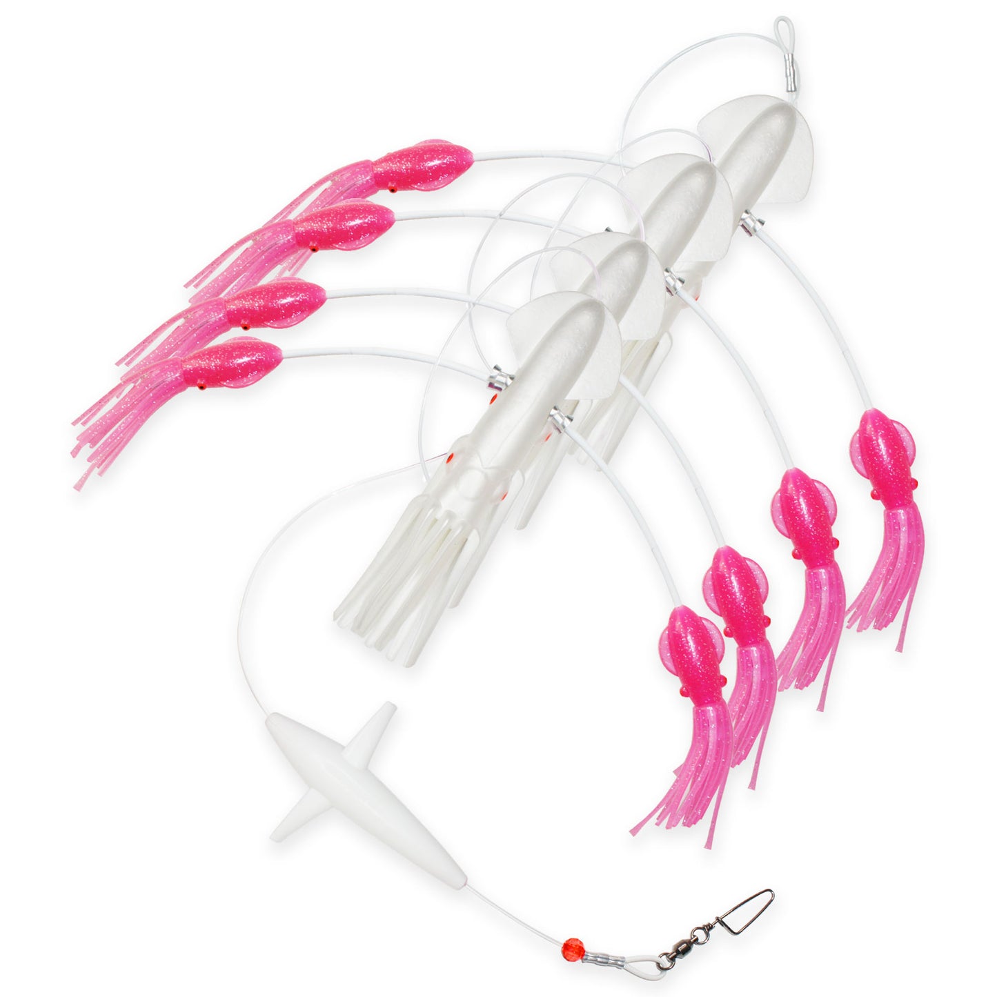 VIKETECH OFFSHORE — 9″ Multi-Arm Squid Daisy Chain Teaser Rig