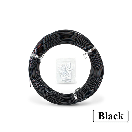 Black 100 yd coil of 2.0 mm line