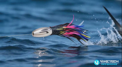 Magnum 13.2" SSLN04 Stainless Steel Trolling Lures - Professional Big Game Tackle Shop Pre-rigged Trolling Lures for Marlin